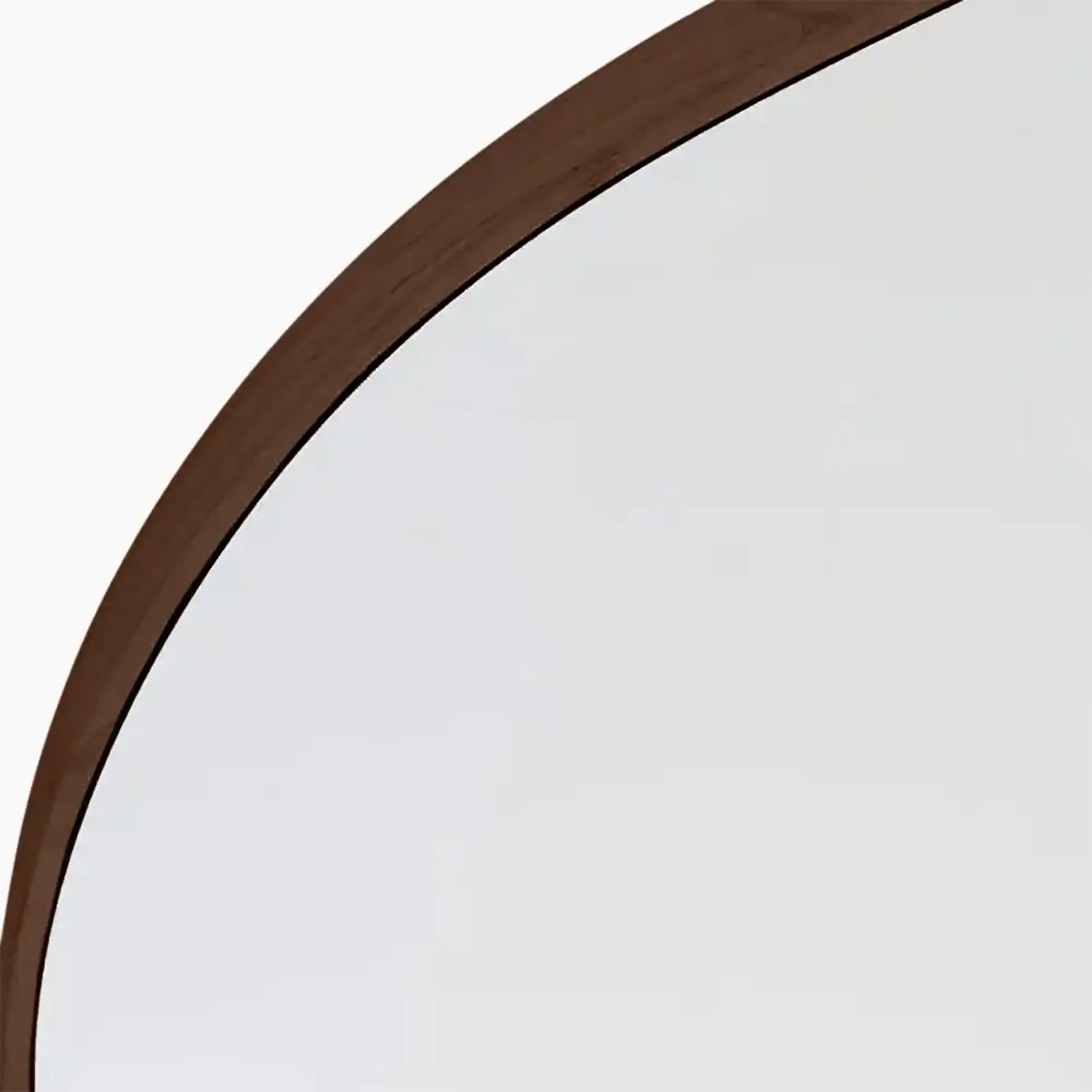 Dutton Pond Wall Mirror, 110 x 60 cm| Walnut - Image 3