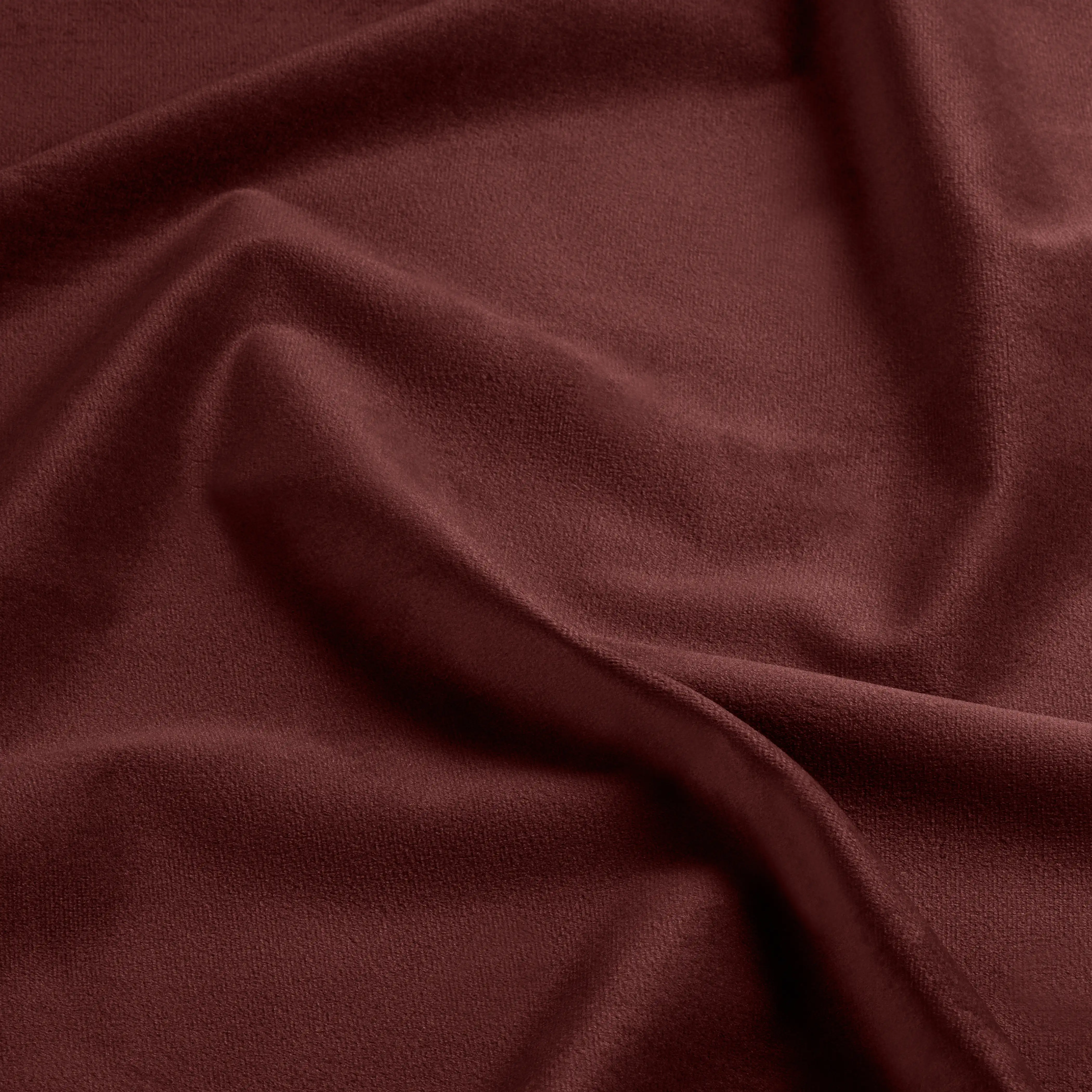 Urma Office Chair | Rust Red Sustainable Velvet & Chrome - Image 3